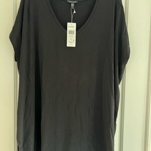 Eileen Fisher Brand New  Black Women's Top